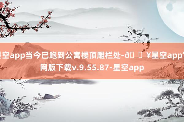 星空app当今已跑到公寓楼顶雕栏处-🔥星空app官网版下载v.9.55.87-星空app